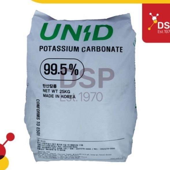 

Pengenyal dan pengering P Carbonate Ex Korea Food Grade zak 25 kg