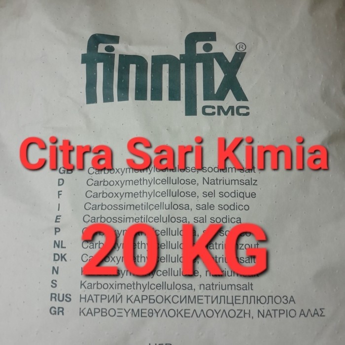 

CMC / CARBOXYMETHIL CELLULOSE INDUSTRI 1 Zak 25 Kg