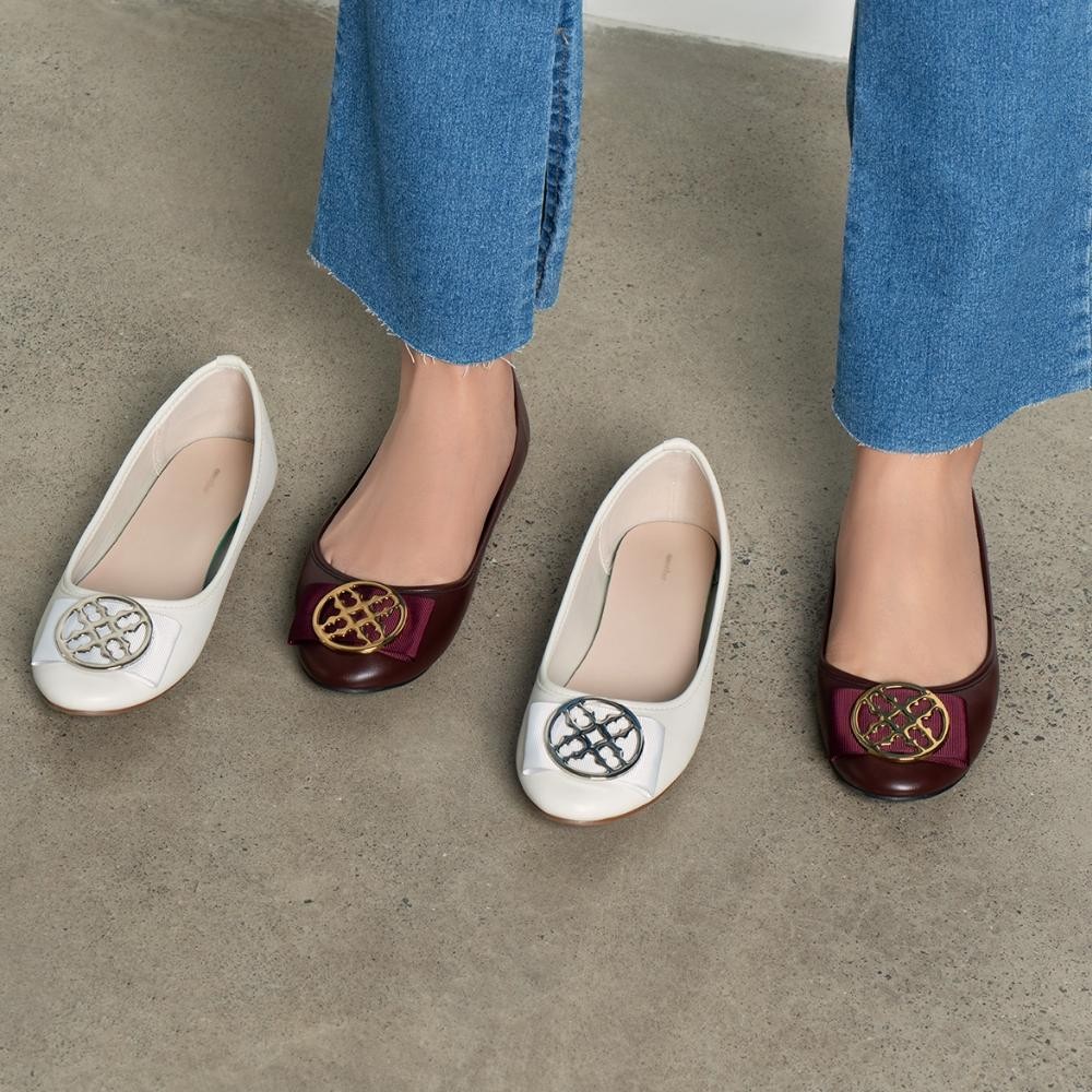 eqw-68 URBAN&CO Essentials Flat Shoes Wanita Sepatu Slip On FlatShoes Perempuan - Mura Original