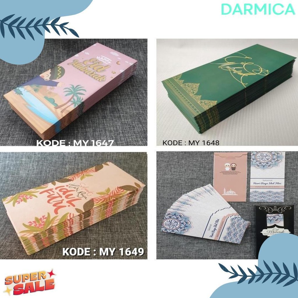 

Amplop Lebaran - Angpao Lebaran Exclusive Code My1623 Terlaris! Produk Ini Banyak Dicari