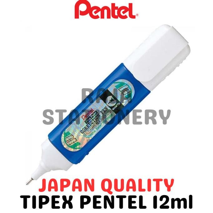 Pentel Correction Fluid 12ml / TipEx Cair Pentel Cair Tip Ex ZL-31W