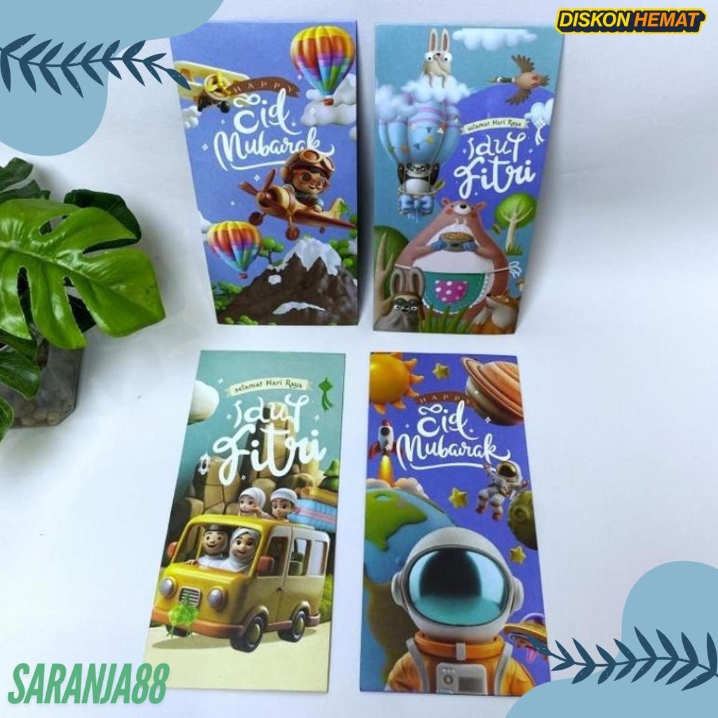 

Amplop Lebaran 2025 Unik Aesthetic Glosir 1 Pack ( Isi 40 Pcs ) Siap Pakai, Amplop Idul Fitri Ukuran Jumbo Diskon Setengah Harga