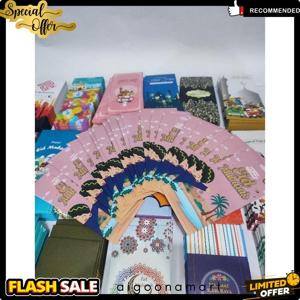 

Amplop Lebaran Spesial Edition Idul Fitri, Amplop Exclusive Gift Lebaran,Ampau Lebaran Flash Sale! Diskon Hingga 70%