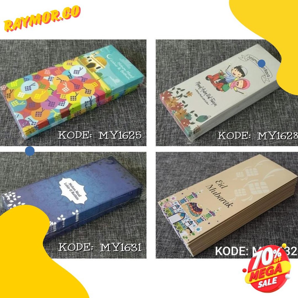 

Amplop Lebaran - Angpao Lebaran Exclusive Code My1646 Diskon Setengah Harga