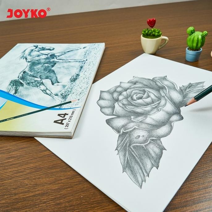 

Joyko Drawing Book Sketch Pad A5 A4 A3 / Buku Gambar A4 Lukis Mewarnai