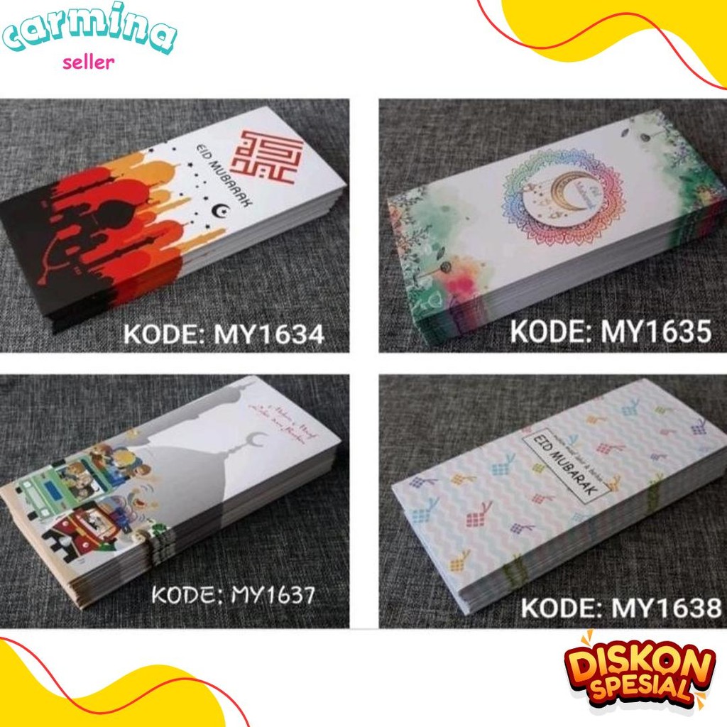 

Amplop Lebaran Exclusive, Ampau Lebaran,Amplop Gift Spesia Idul Fitri Berkualitas Terlengkap Dan Termurah