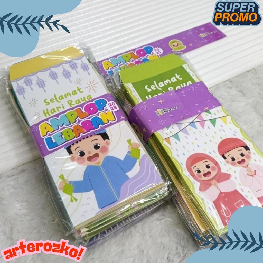 

Ready Amplop Lebaran Edisi 2025 1 Paket Isi 50 Pcs Iska Media Utama - Amplop Lebaran Lucu - Amplop Lebaran Murah - Desain Unik - Uang Terlengkap Dan Termurah