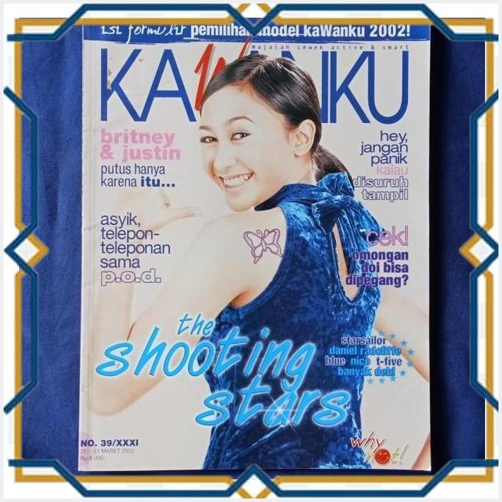 [PUS] MAJALAH KAWANKU COVER OCHIE, NO. 39 , 25-31 MARET 2002