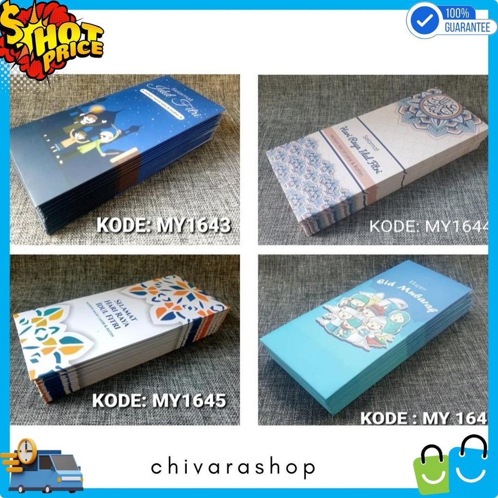 

Amplop Lebaran - Angpao Lebaran Exclusive Code My1647 Terlaris! Produk Ini Banyak Dicari