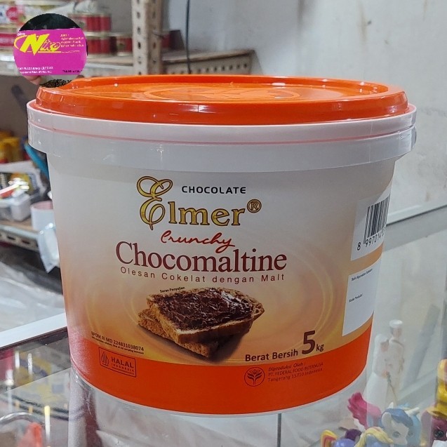 

elmer chocomaltine crunchy 5 kg khusus grab dan gojek
