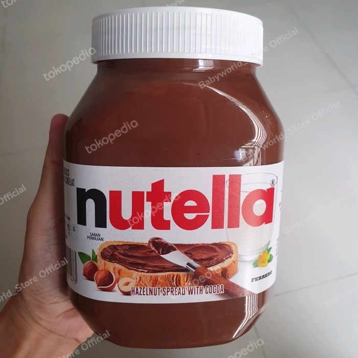 

Nutella selai roti coklat Hazelnut 1 kg