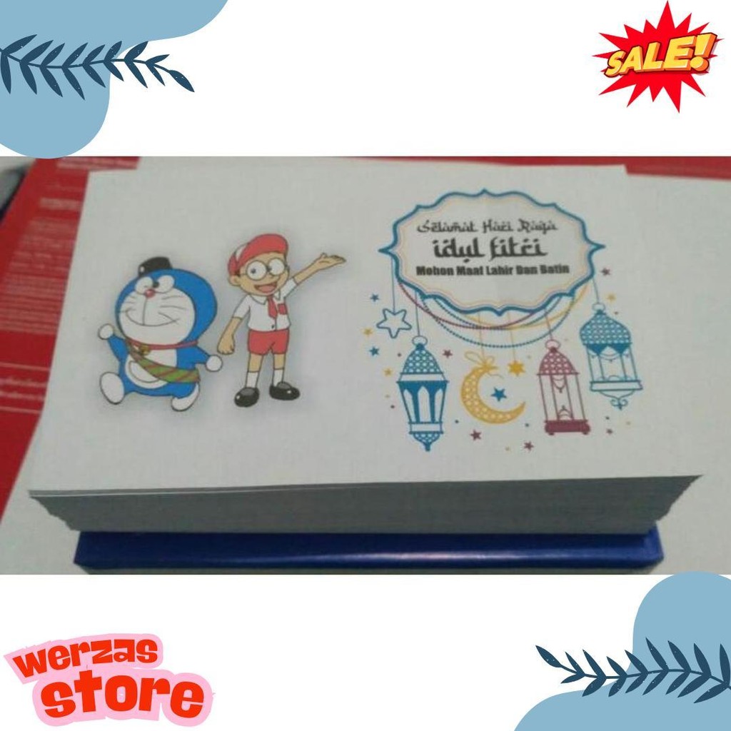 

100 Pcs Amplop Lebaran Custom Diskon Setengah Harga