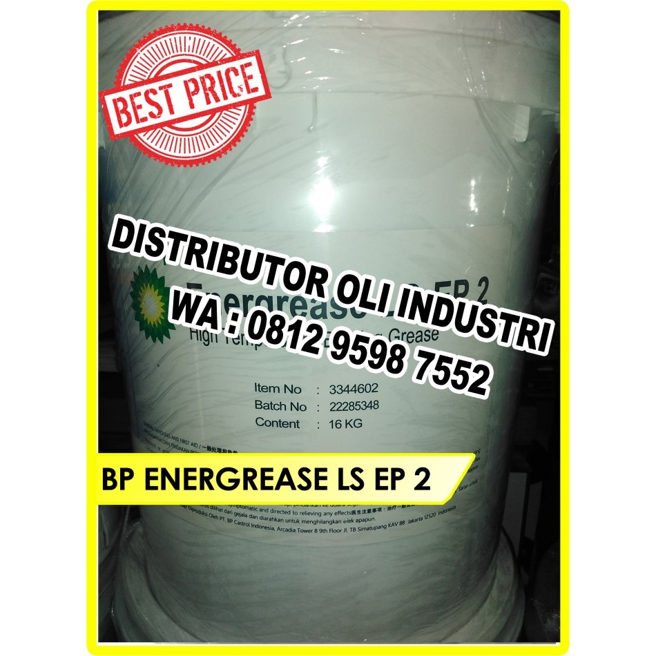 Baru Bp Energrease Ls Ep 2 ( Multipurpose Ep 2 Grease )