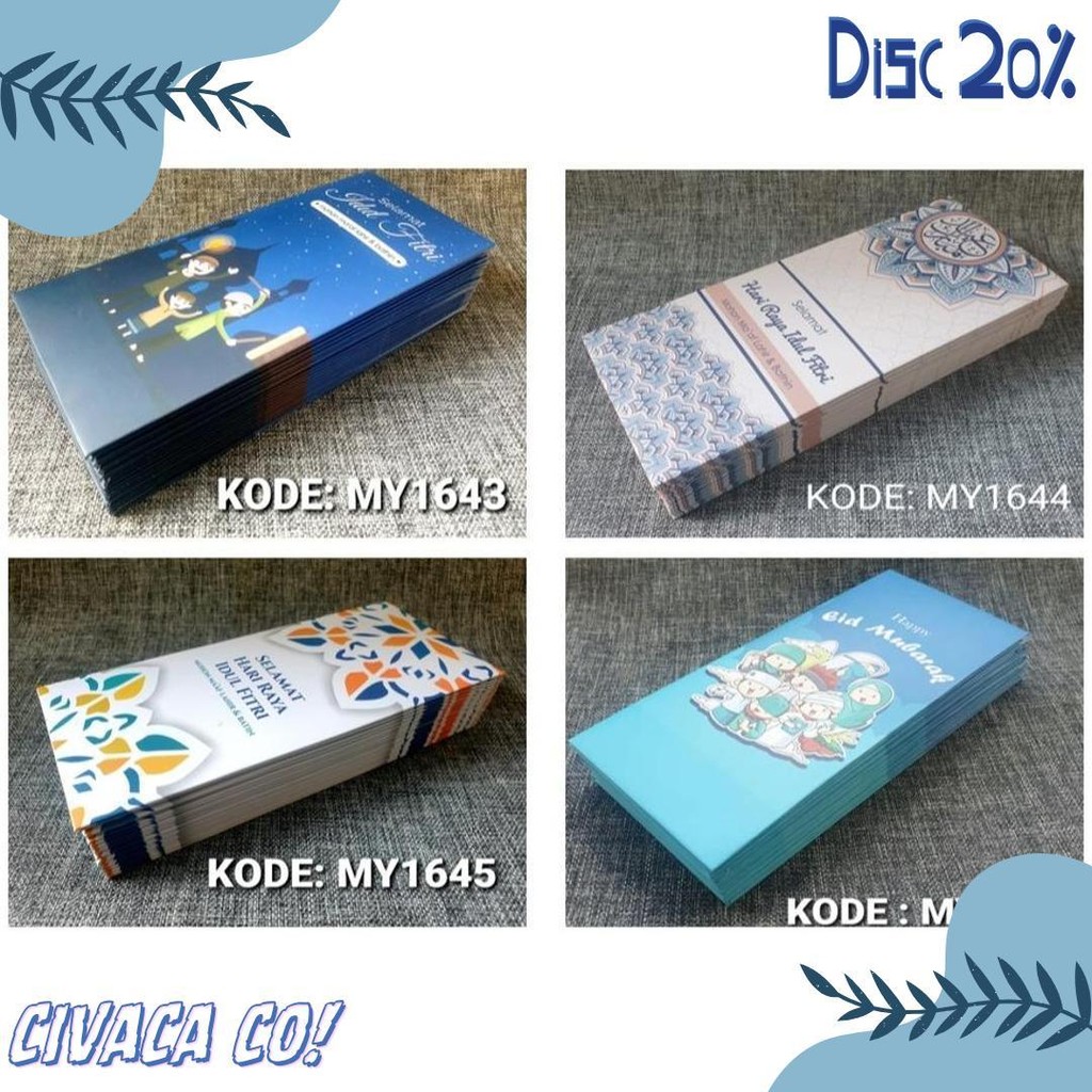 

Amplop Lebaran Exlcusive - Angpau Uang Kode My1634 Terlengkap Dan Termurah