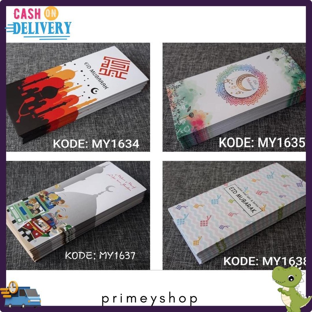 

Amplop Lebaran - Angpao Lebaran Eklusive Kode My1625 Terlengkap Dan Termurah