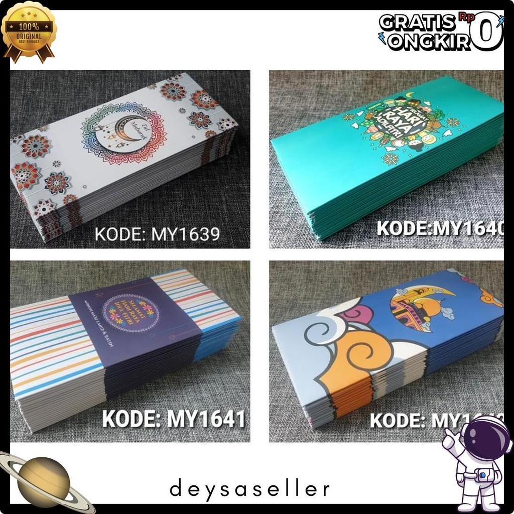 

Amplop Lebaran - Angpao Lebaran Eklusive Kode My1625 Diskon Setengah Harga