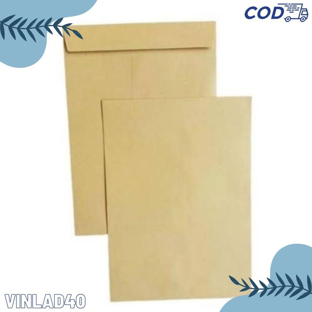 

( 100 Pcs ) Amplop Coklat Folio Executive Khusus Instant/Sameday Terlaris! Produk Ini Banyak Dicari