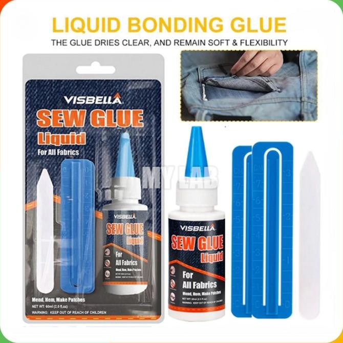 

Sew Glue Liquid For All Fabrics Lem Bahan Kain Serbaguna