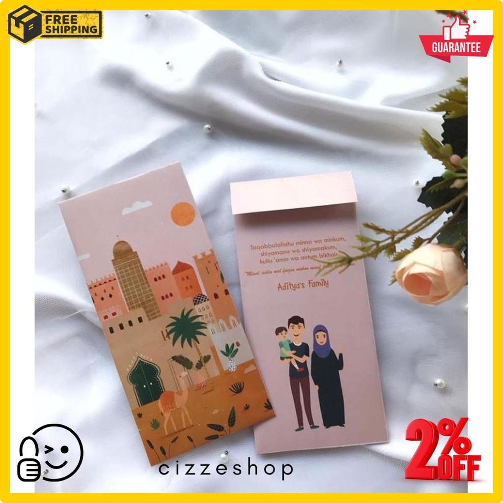 

Amplop Lebaran Custom Bisa Tambah Nama Terlaris! Produk Ini Banyak Dicari