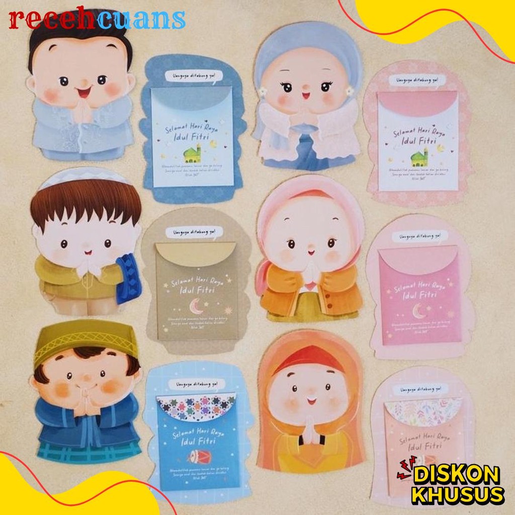 

Amplop Lebaran Idul Fitri - 1 Set Isi 6Pcs Terlaris! Produk Ini Banyak Dicari