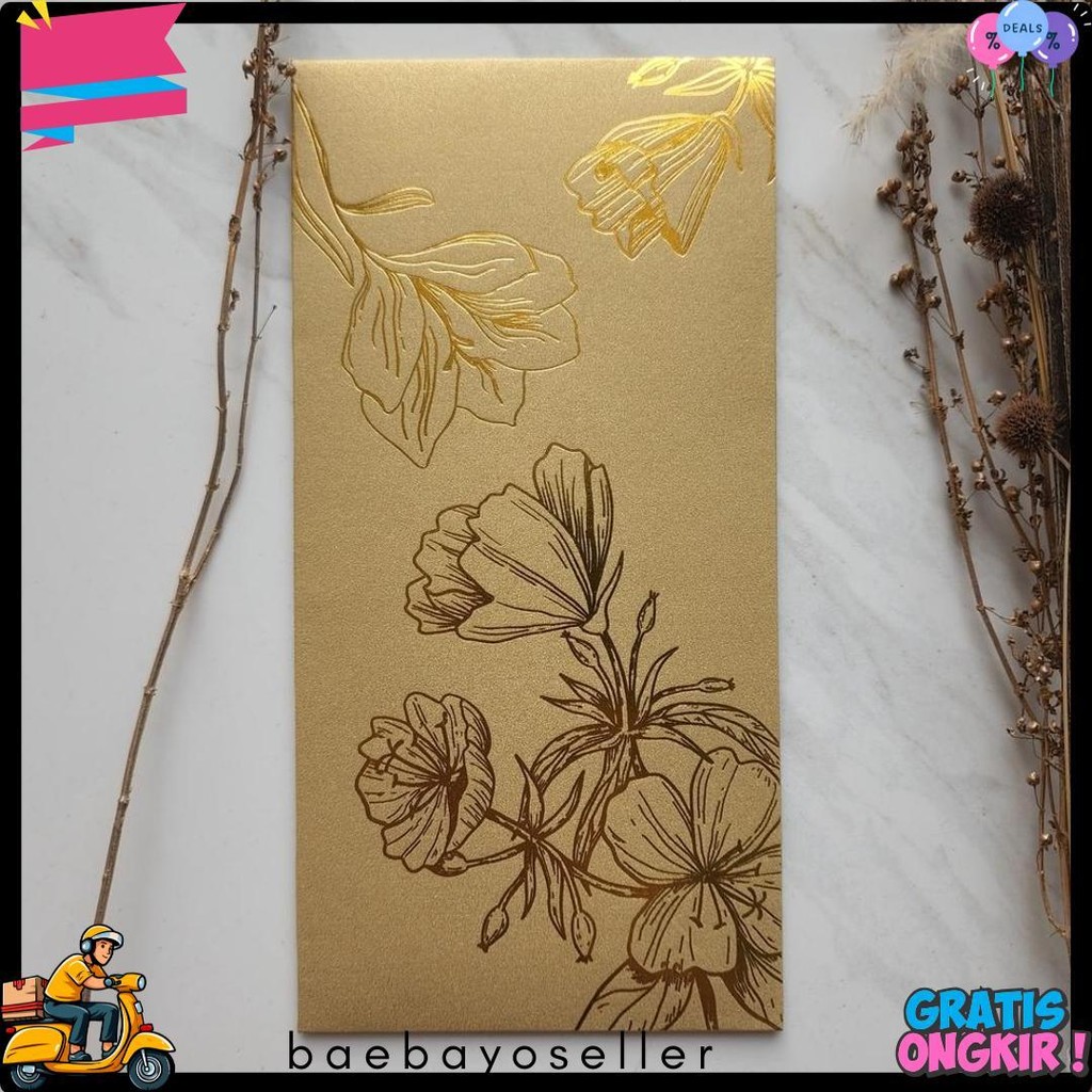 

Amplop Uang Bunga Jumbo Premium / Angpao Bunga Fancy Paper/Amplop Gaji/Angpau Nikahan Flash Sale! Diskon Hingga 70%