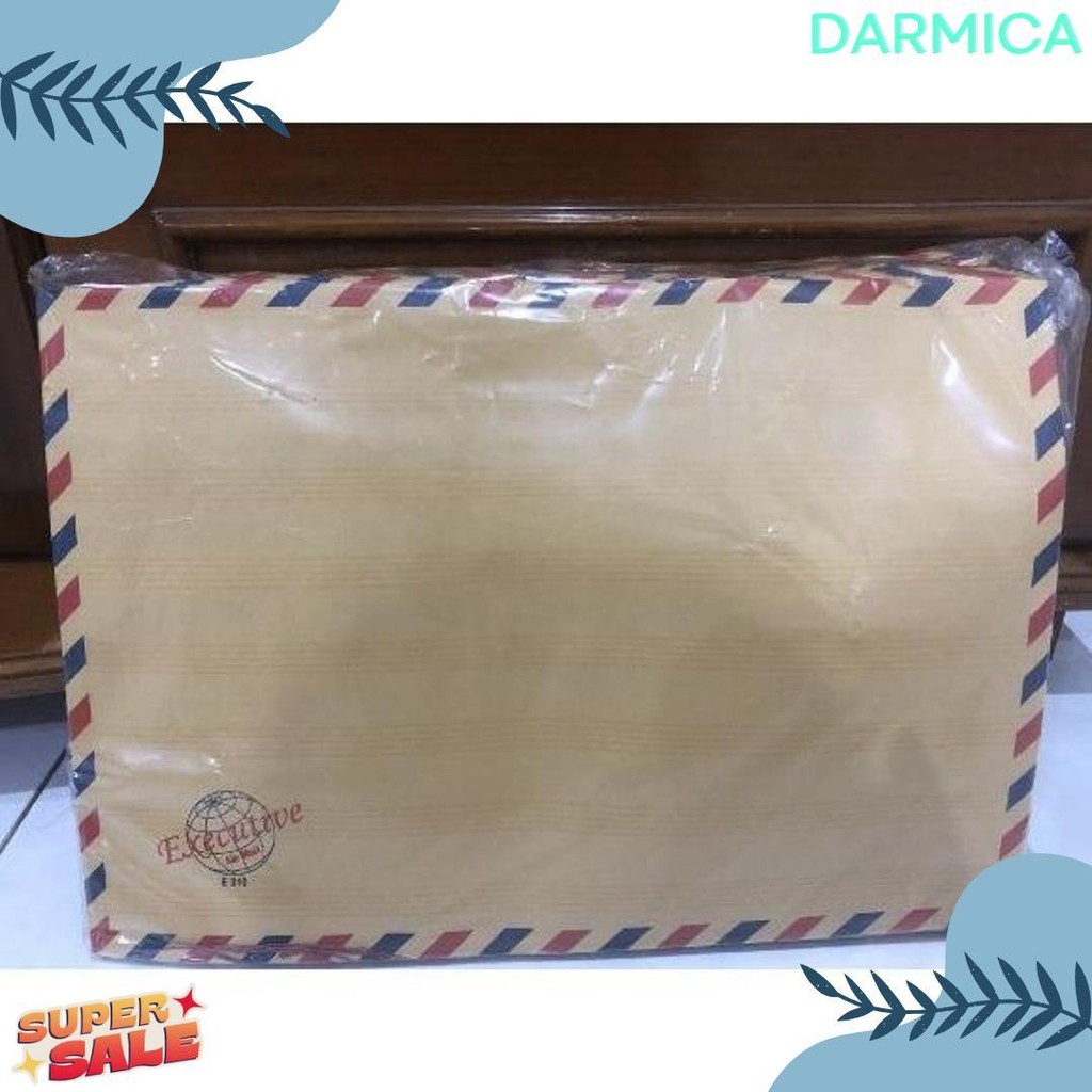 

[50 Pcs] Amplop Coklat Folio Tali 310 Airmail Terlaris! Produk Ini Banyak Dicari