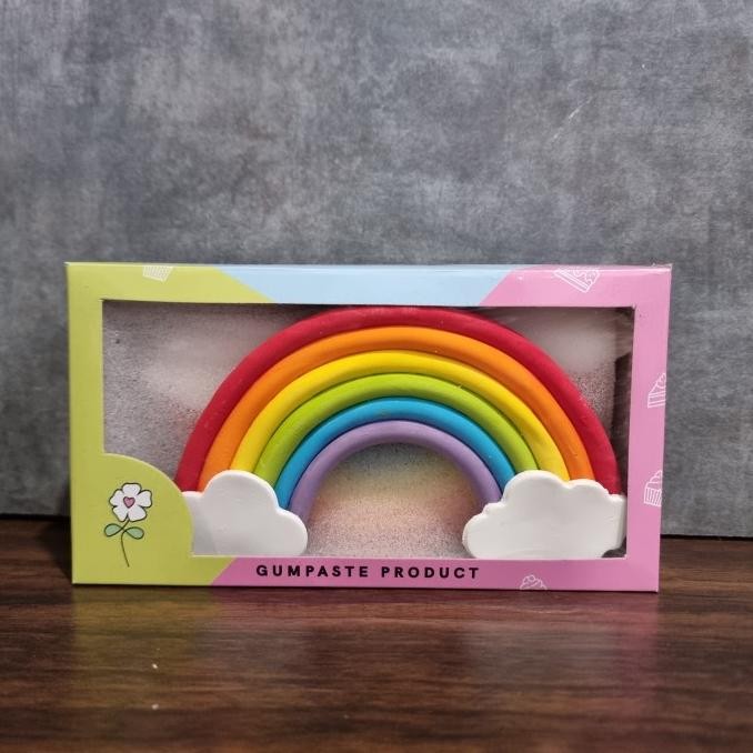 

*#*#*#*#] Gumpaste rainbow L / gula gumpaste pelangi L (isi 2 perpack)