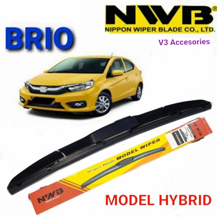 Paket Wiper Nwb Hybrid Honda Brio