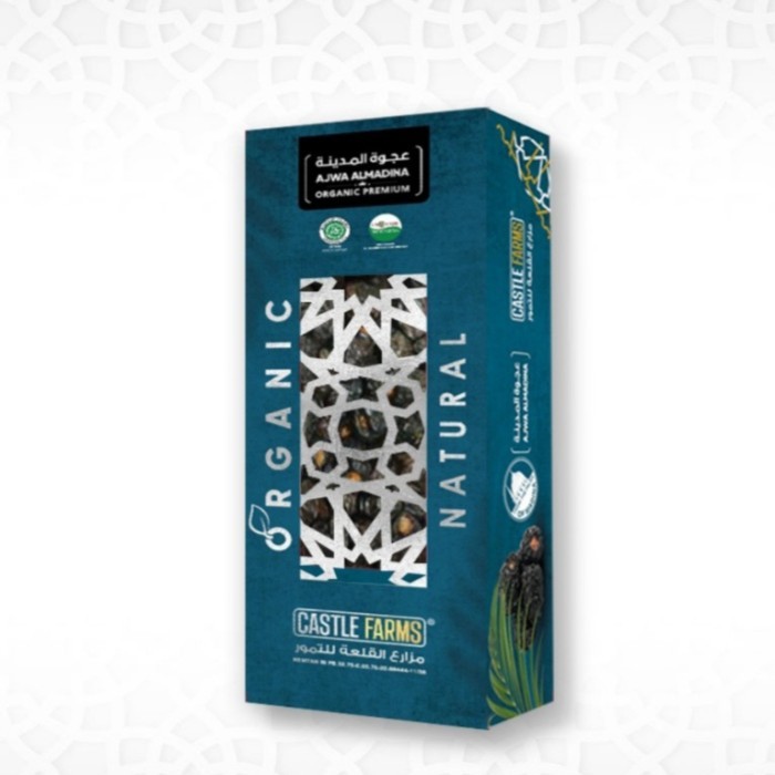 

Kurma Ajwa Castle Farms Premium 500g Organic Organik 500 gr