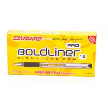 

Gramedia Pettarani - Standard - B'Gel Boldliner Pro 1.0 mm Warna Hitam