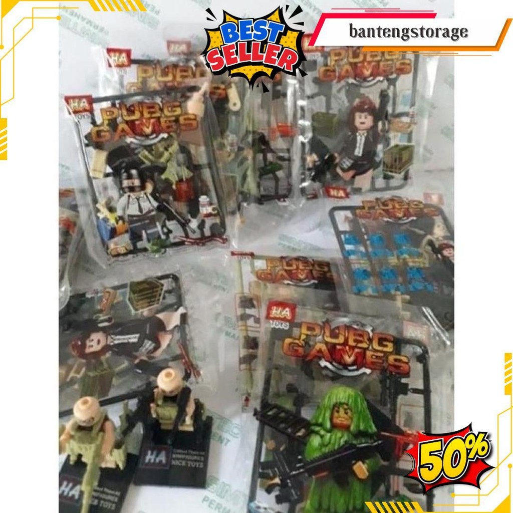 Lego Man Tentara || Rakit Legoman Army || Mainan Edukasi Lego Gratis Ongkir