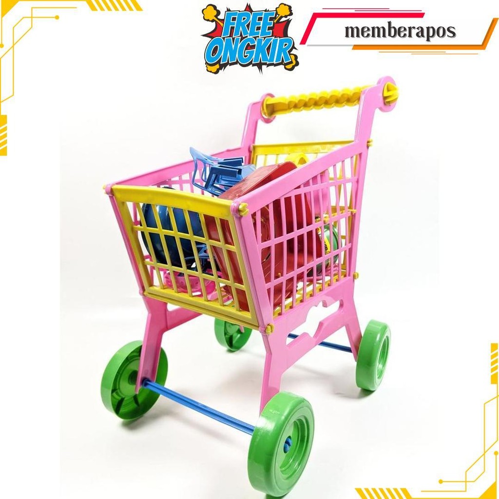 Mainan Trolley Anak / Mainan Anak Perempuan / Mainan Trolley Murah / Mainan Troli Gratis Ongkir
