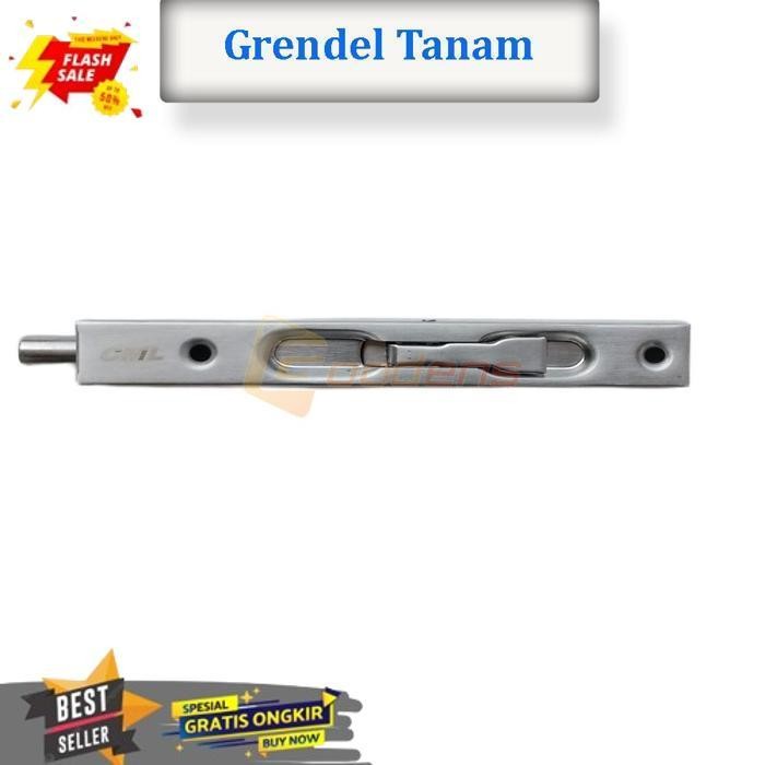 SALE CAMEL GRENDEL TANAM PINTU KAYU SLOT TANAM