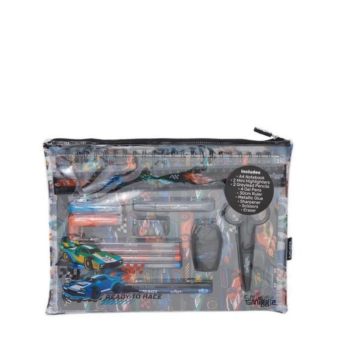 

Smiggle Curious A4 Essentials Stationery Gift Pack - IGL482282BLK