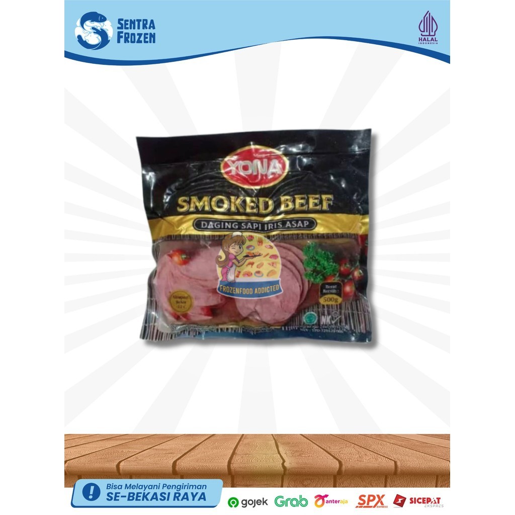 

YONA SMOKED BEEF 500GR ( 14 )