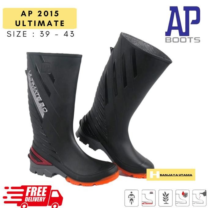 sepatu boots ap ultimate 2015 / sepatu boots ultimate safety murah Terlaris
