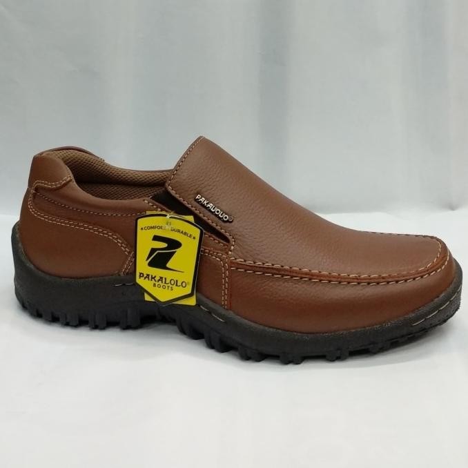 sepatu kulit asli pakalolo N 8815 coklat.original pakalolo Terlaris