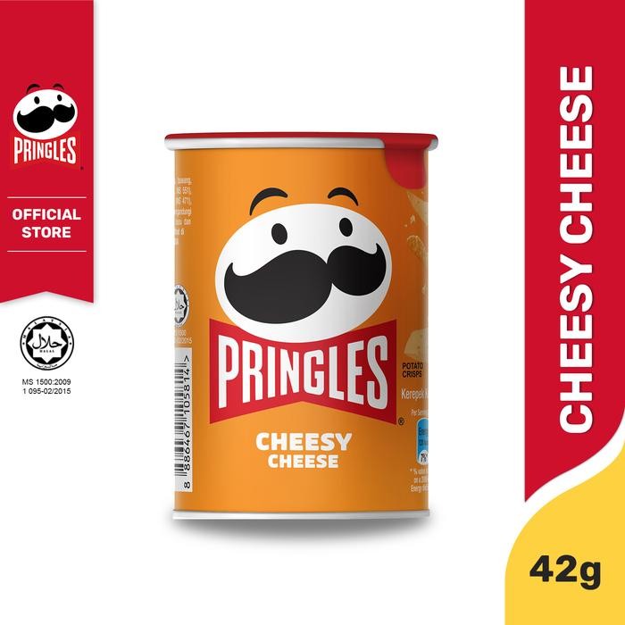 

[CARTON DEALS] PRINGLES CHEESY CHEESE KERIPIK 42GR (12 PCS)