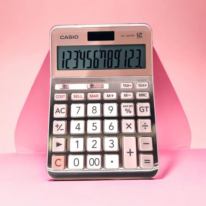 

Terlaris Casio Kalkulator Df-120Fm - Kalkulator Kantor - 12 Digit Ready Stok