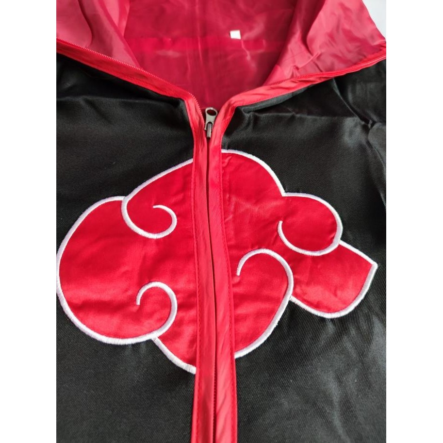 Kostum Akatsuki Naruto Itachi Uchiha Jubah Baju Anime Cosplay Dewasa Terlaris