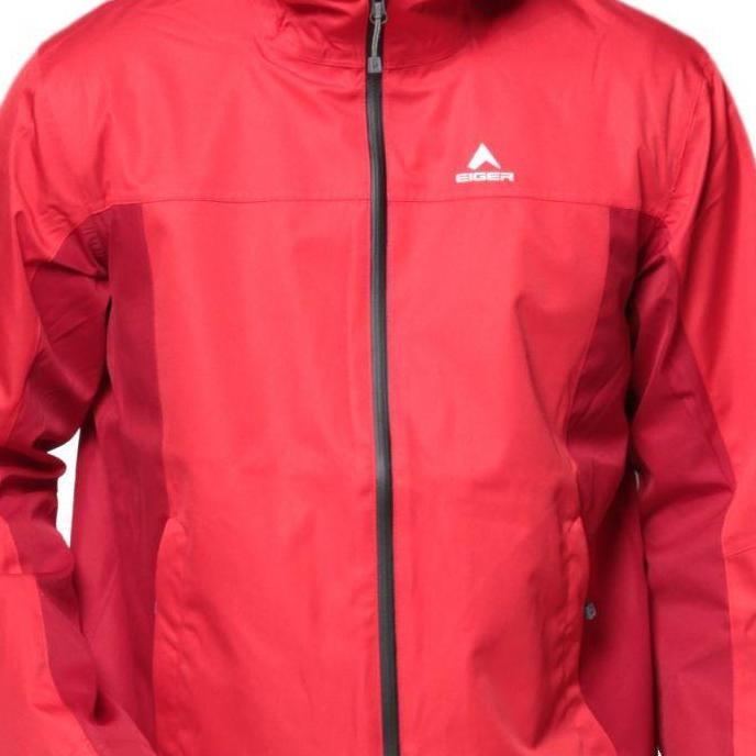 Jaket Pria Eiger Greenland Hoody Jaket 910003732 Red Gunung Jaket Hiking Outdoor Waterproof Windproo