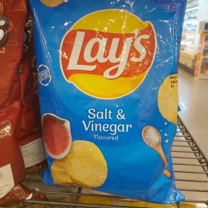 

LAYS POTATO CHIPS SALT & VINEGAR - IMPORT LAY'S -LAYS IMPORT