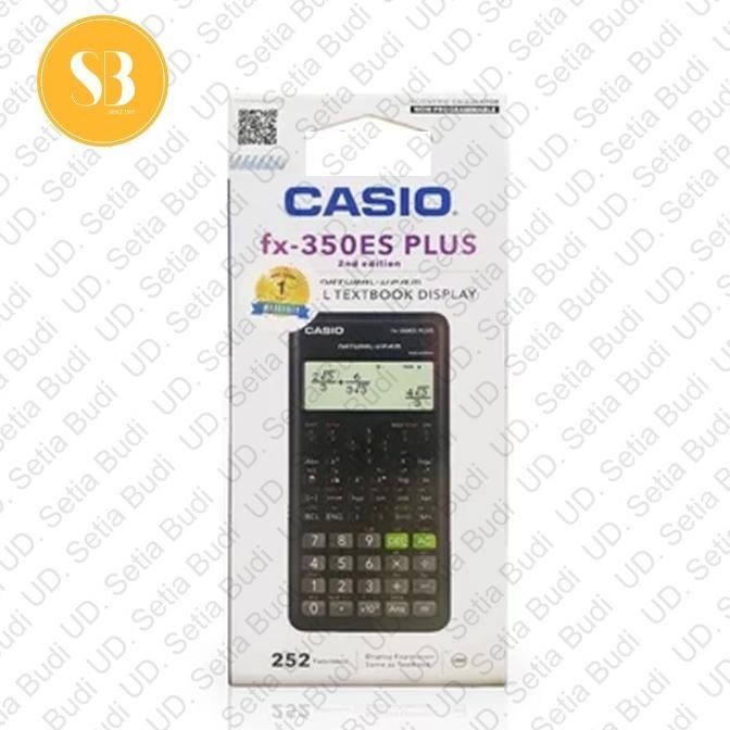 

Terlaris Kalkulator Casio Fx-350Es Plus Asli Dan Bergaransi Ready Stok