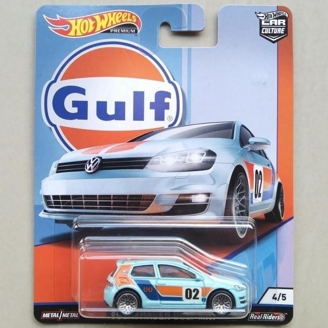 PROMO HOTWHEELS GULF VW VOLKSWAGEN GOLF CAR CULTURE MK7 HOT WHEELS