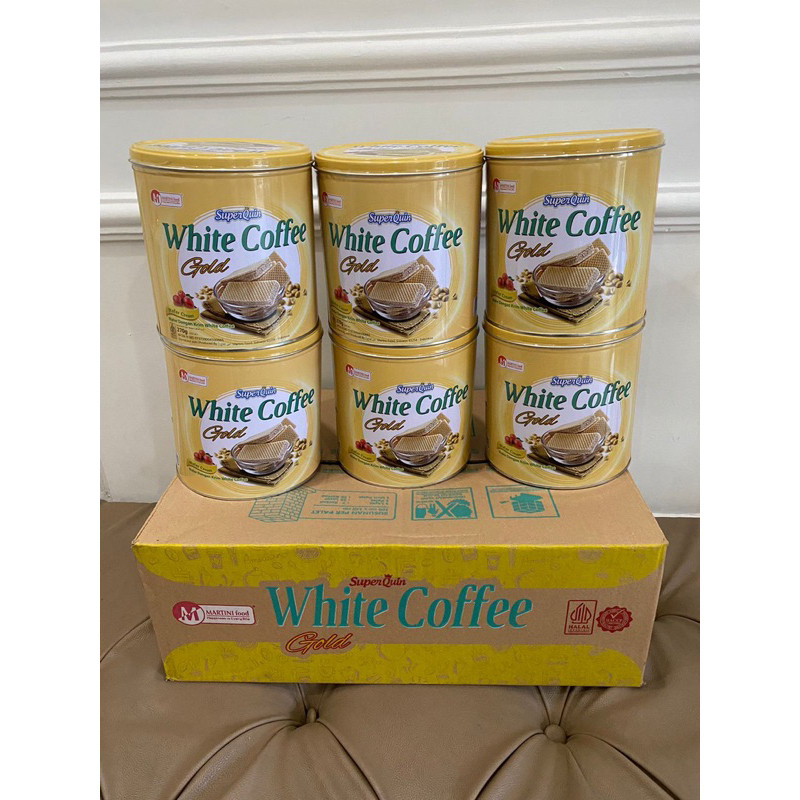 

(DAPAT 1DUS ISI 6 KALENG) WAFER KALENGAN NETTO 300GR DARI SUPERQUEEN MARTINI FOOD