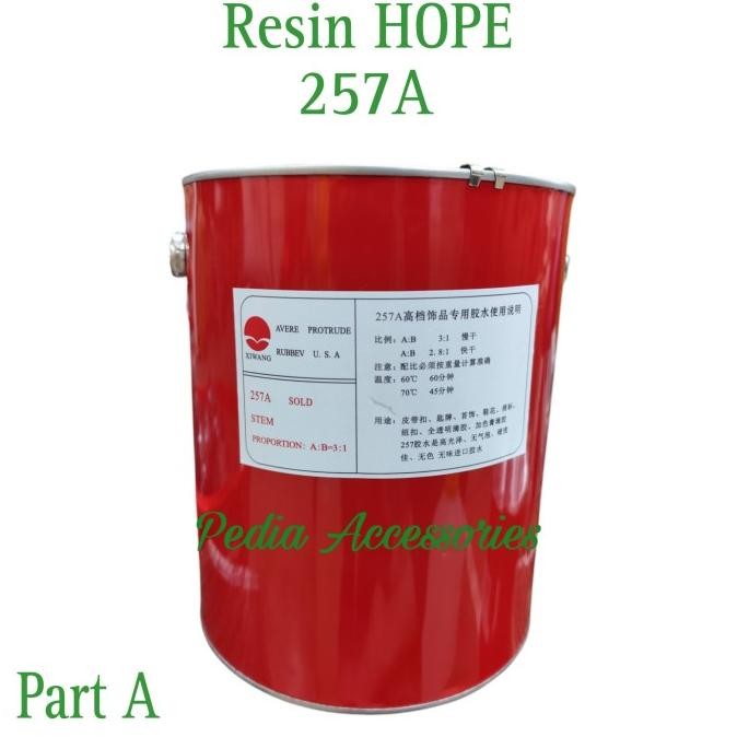 

BARU RESIN BENING HOPE KERAS - HOPE 257 PART A - 3 KG