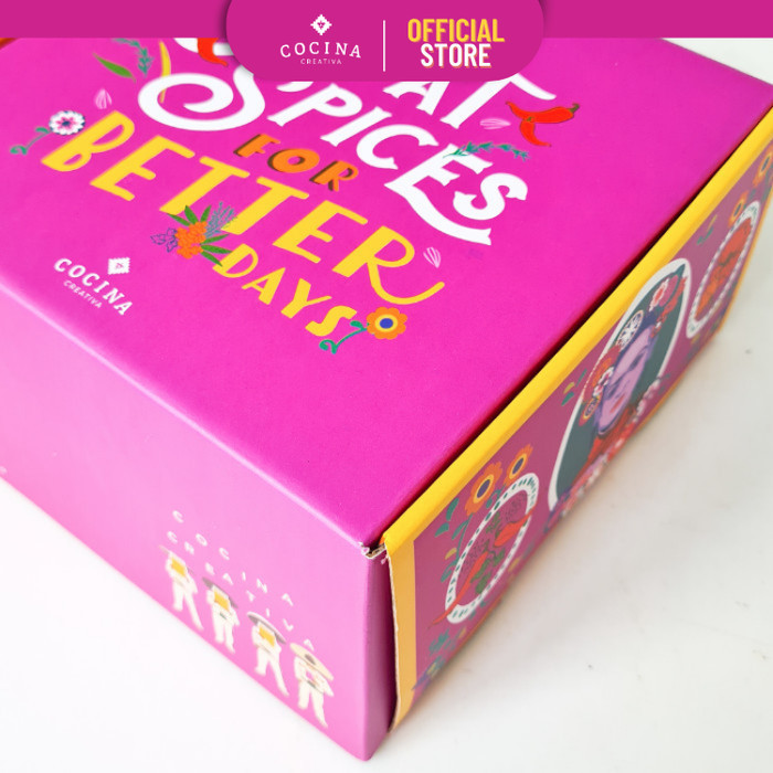 

COCINA CREATIVA MINI FRIDA BOX - PREMIUM SPICE KIT - GIFT HAMPER SET