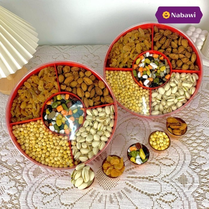 

PAKET HAMPERS EXCLUSIVE 5 SEKAT OLEH OLEH HAJI DAN UMROH PREMIUM MAKANAN KHAS ARAB KACANG ARAB