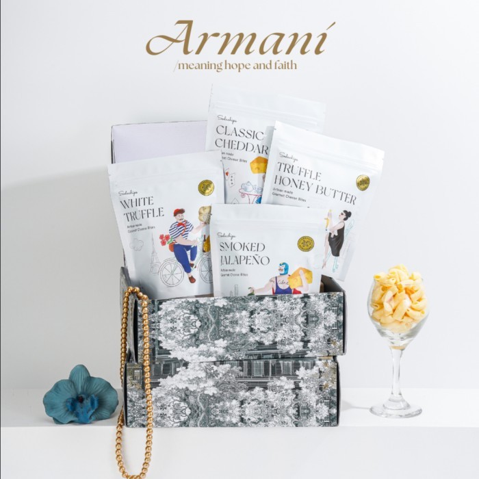 

ARMANI C - GIFT BOX WITH 4 PCS OF SODACHIPS HAMPERS