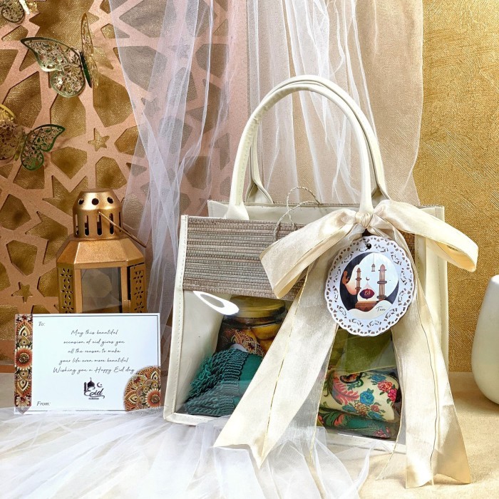 

HAMPERS LEBARAN / PARCEL LEBARAN TAS CANTIK